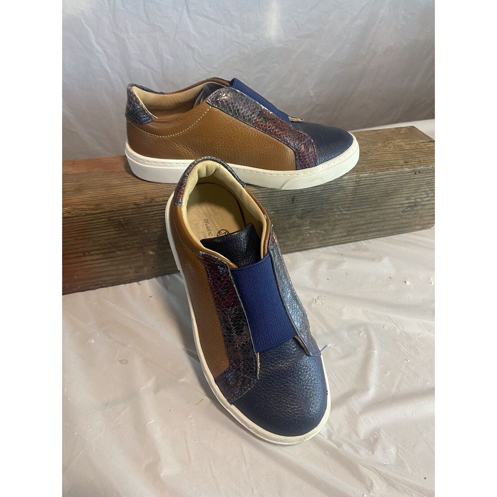 Unisex Marc Joseph New York Leather Slip-Ons- Size 13- Very Nice